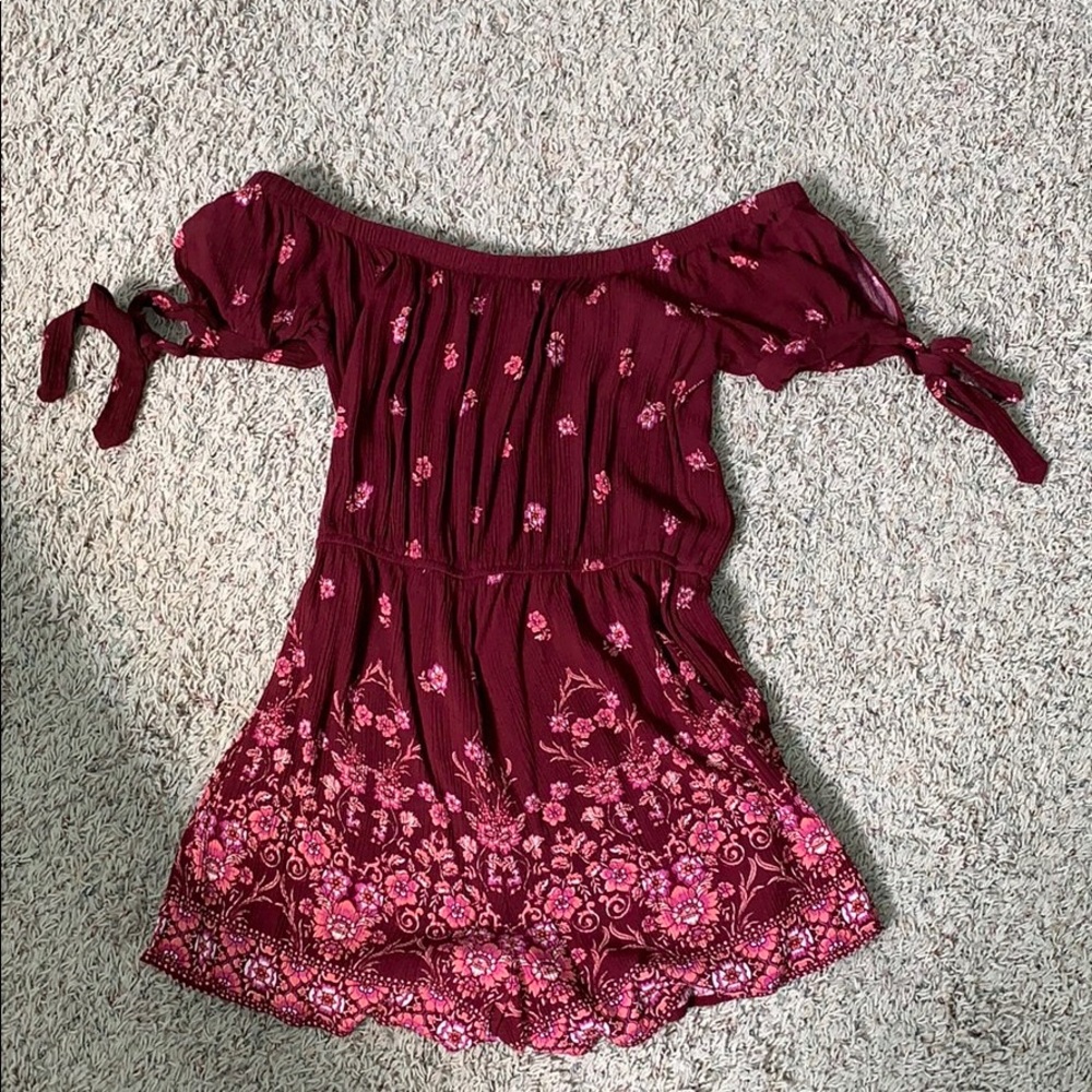 NEW off the shoulder romper from Francesca’s.